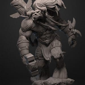 FIGURINE DE AILE de mort, World of Warcraft, Impression 3D Wow à